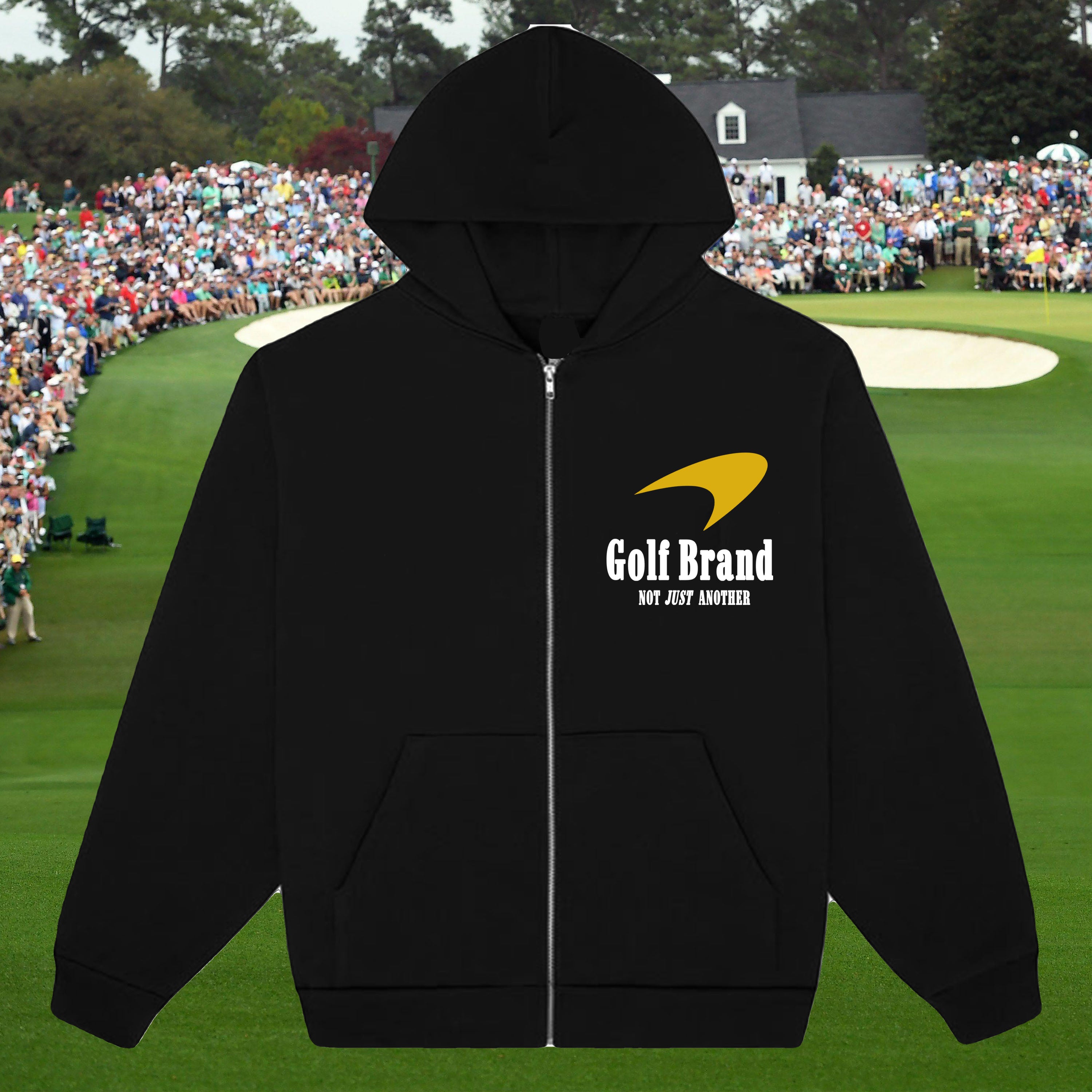 GOLF BRAND -  Zip- up hoodie (black)