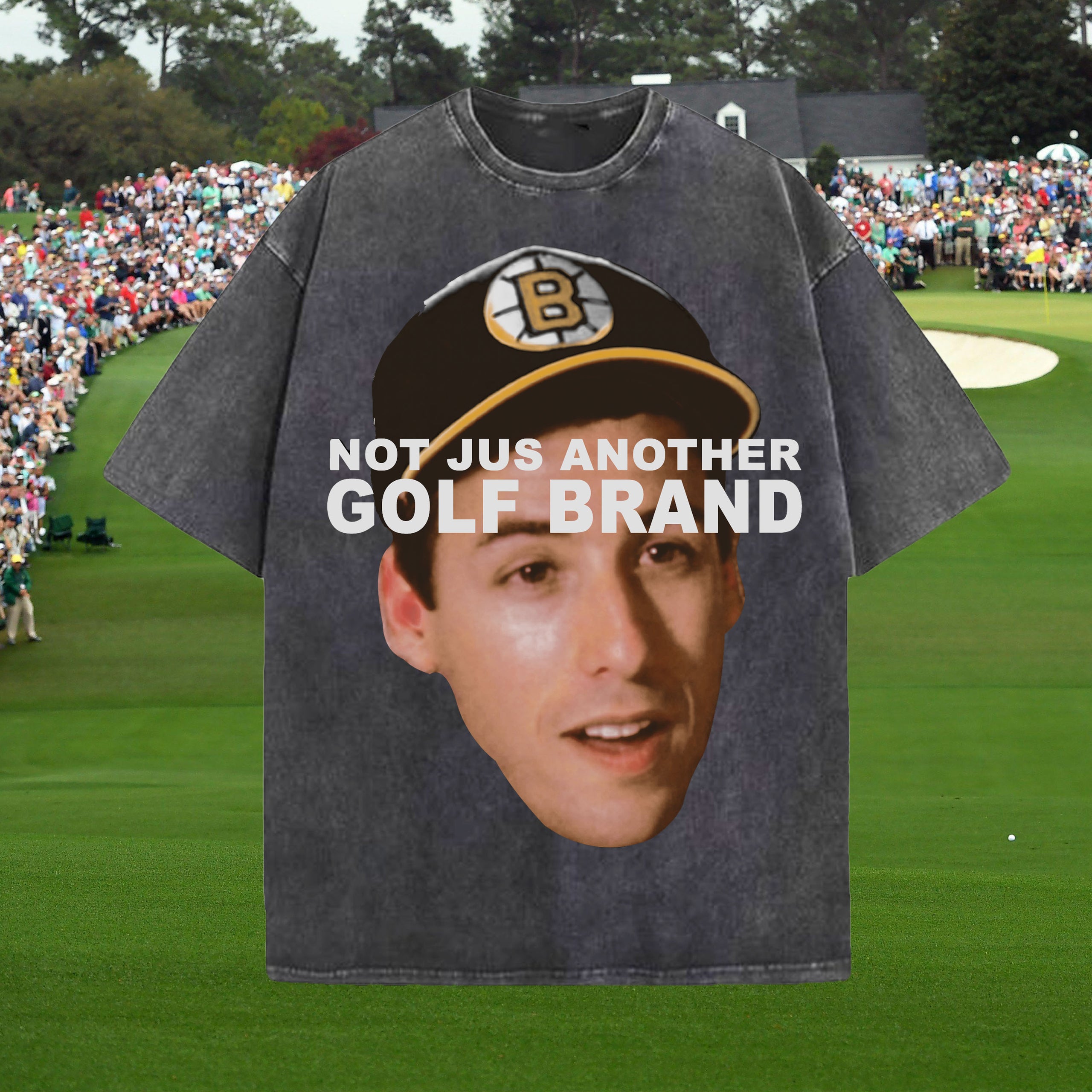 HAPPY - T-SHIRT (Vintage grey)